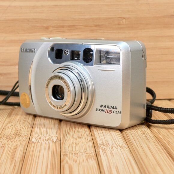 SAMSUNG Maxima Zoom 105 GLM 35mm Film Point & Shoot Camera, Millenium Edition - Picture 3 of 8
